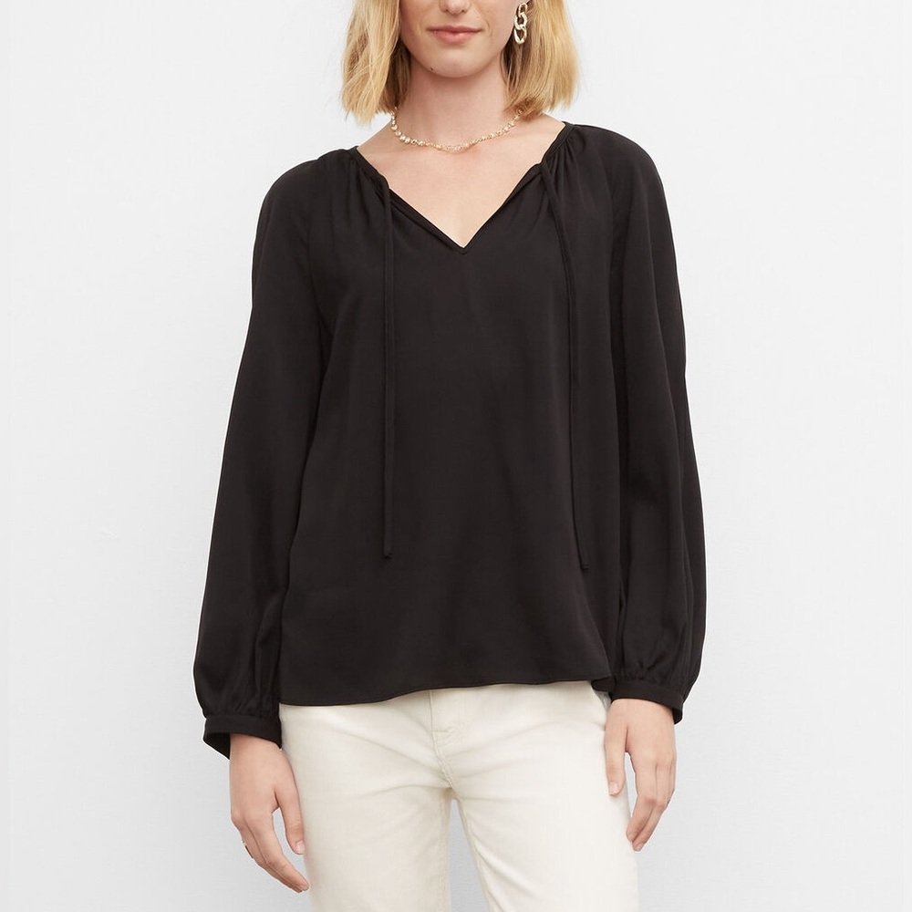 Club Monaco Tie Neck Swing Top